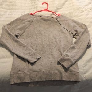 WORN ONCE Lululemon oatmeal boat neck pullover